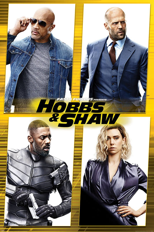 Fast and Furious Hobbs and Shaw Poster 