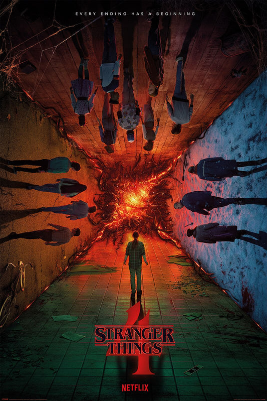 Stranger Things 4 Every Ending Has A Beginning Poster Stranger Things