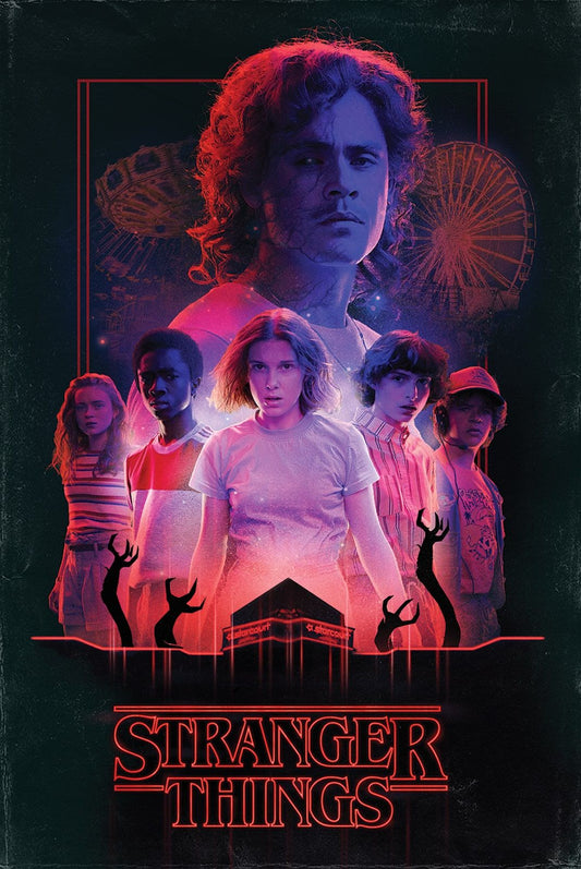 Stranger Things Horror Poster Stranger Things