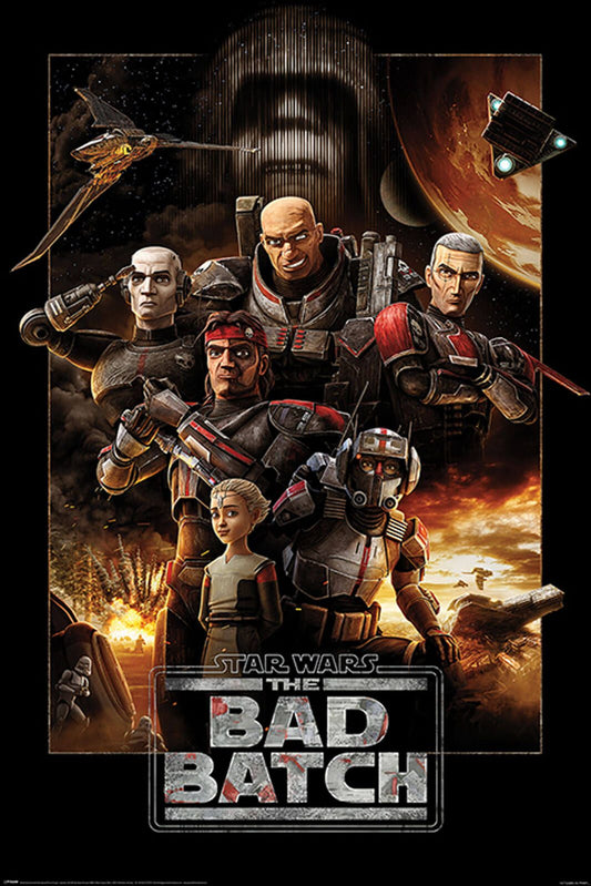 Star Wars The Bad Batch Poster Star Wars