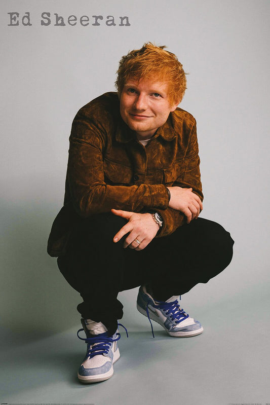 Ed Sheeran Crouch Poster 