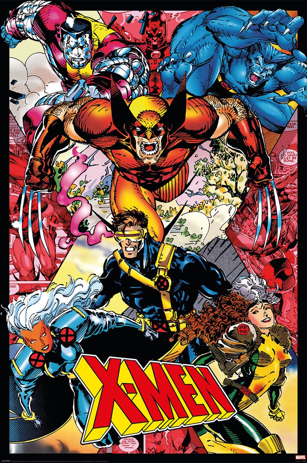 X-Men Uncanny Poster DC Comics