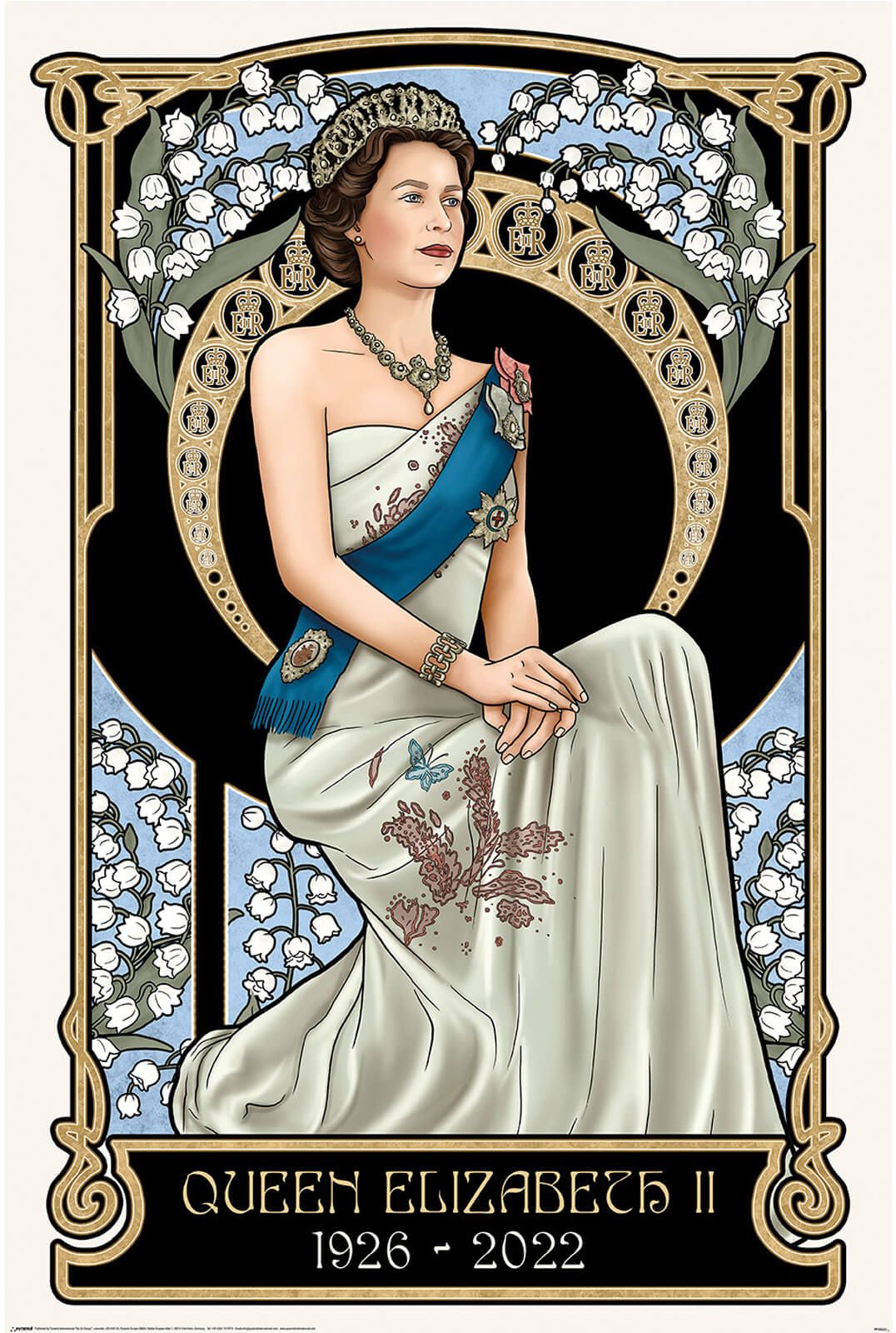 Queen Elizabeth II Poster Pyramid International