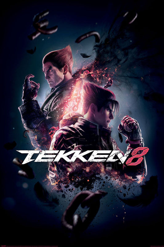 Tekken 8 Gaming Bedroom Poster 