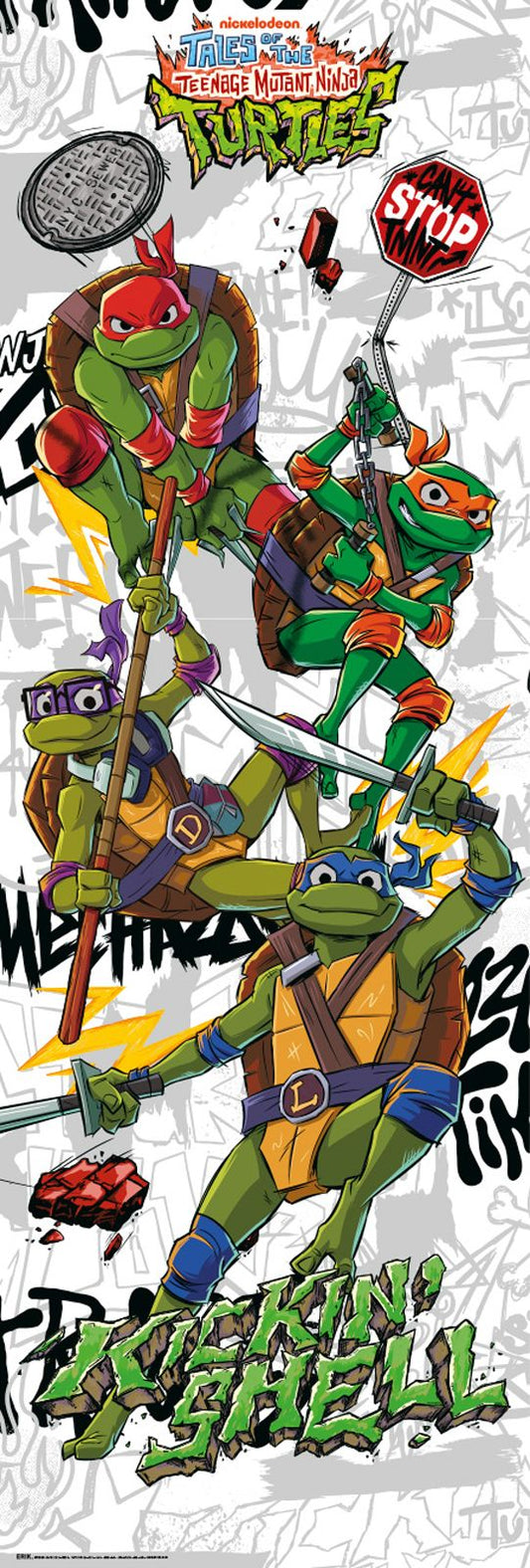 Poster Teenage Mutant Ninja Turtles Door Poster Ninja Turtles