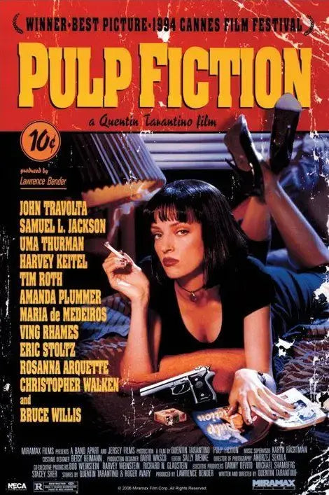 Pulp Fiction Cover Poster Pyramid International