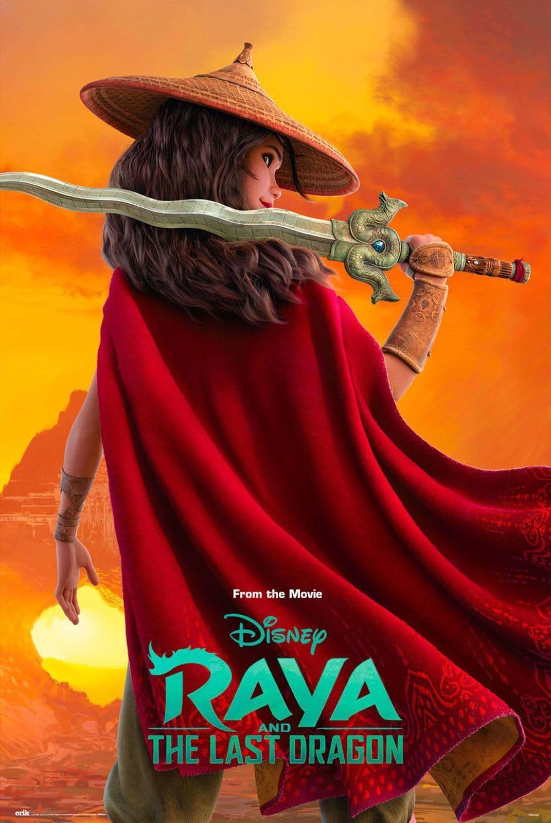 Raya And The Last Dragon Poster Disney