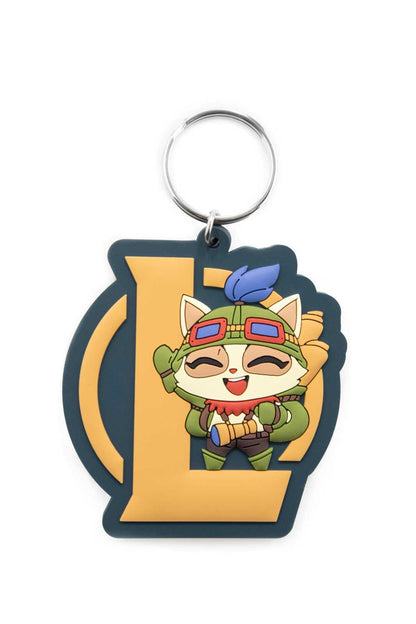 League Of Legends Teemo Keyring Gifts For Gamer Under 10 Pounds Keychain League Of Legends