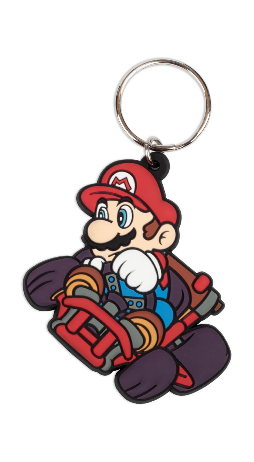 Mario Kart Mario Drift Keyring Gifts Under 10 Pounds Keychain Super Mario