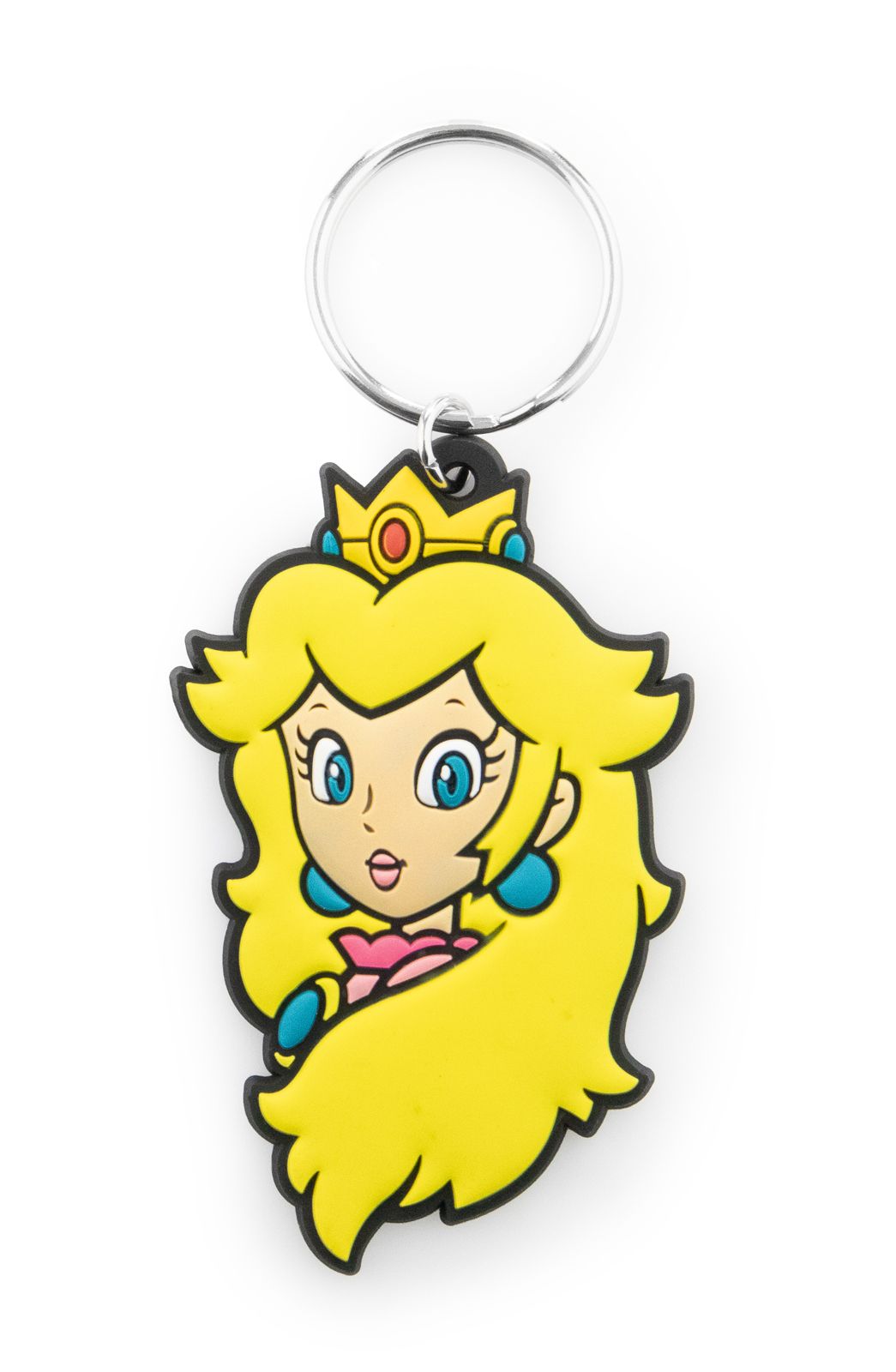 Super Mario Princess Peach Keyring Gifts Under 10 Pounds Gamer Girl Keychain Super Mario