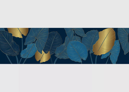 Botanical Midnight Nature Serenade Self-Adhesive Wallpaper Wall Border Agdesign