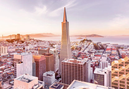 San Francisco City Architecture Photo Wallpaper (W x H) 368cm x 254cm (144" x 100")