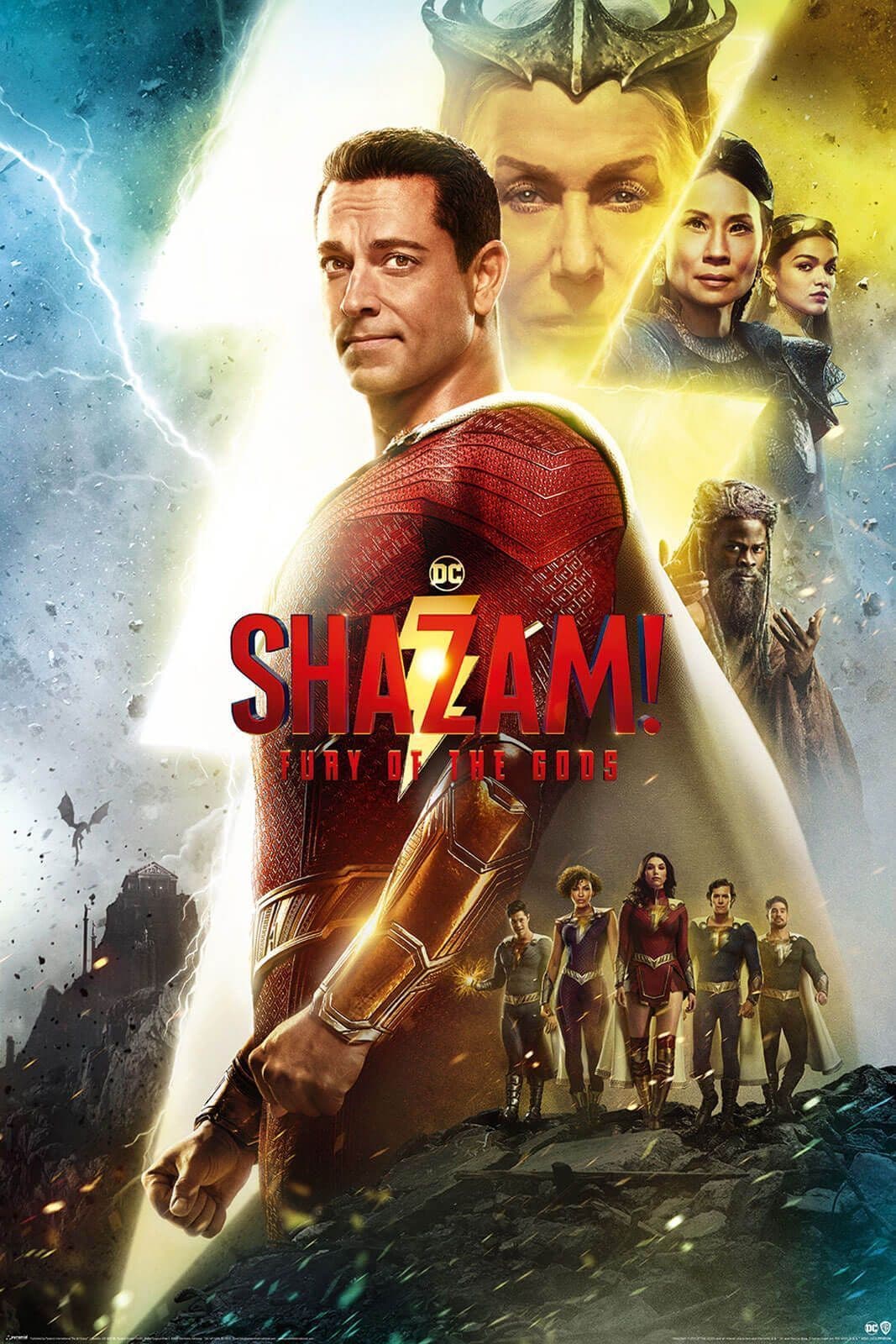 DC Comics Shazam! Fury Of The Gods Poster DC Comics