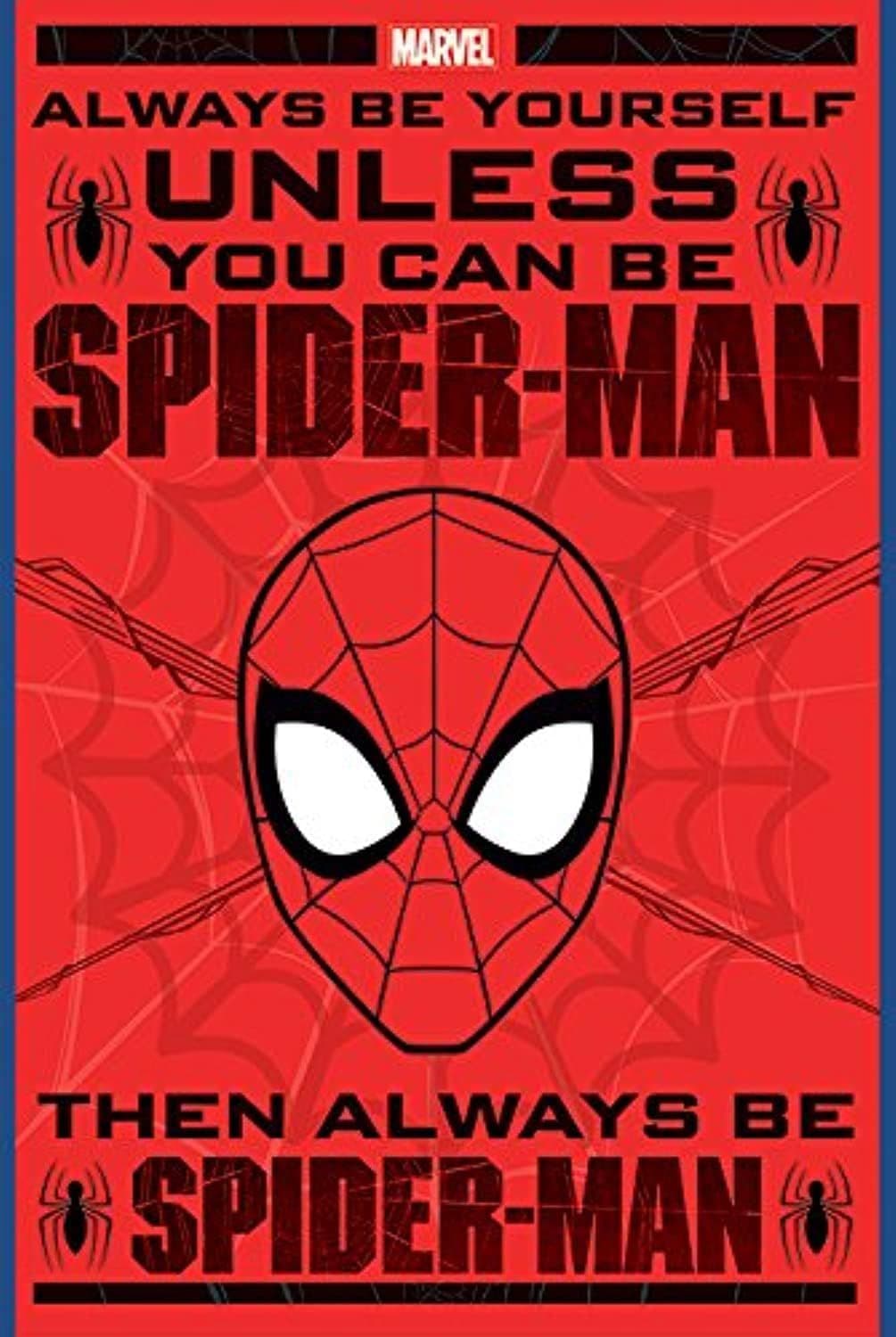 Marvel Spider-Man Always Be Yourself Poster Marvel