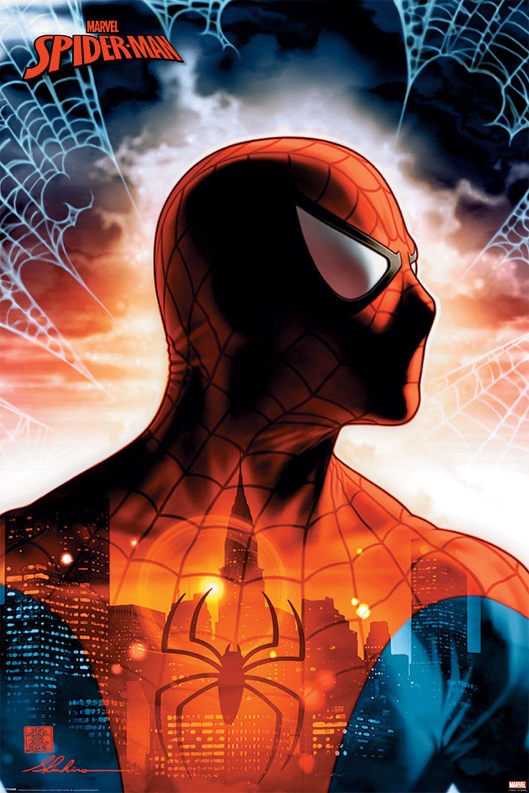 Marvel SpiderMan Protector Of The City Poster Marvel