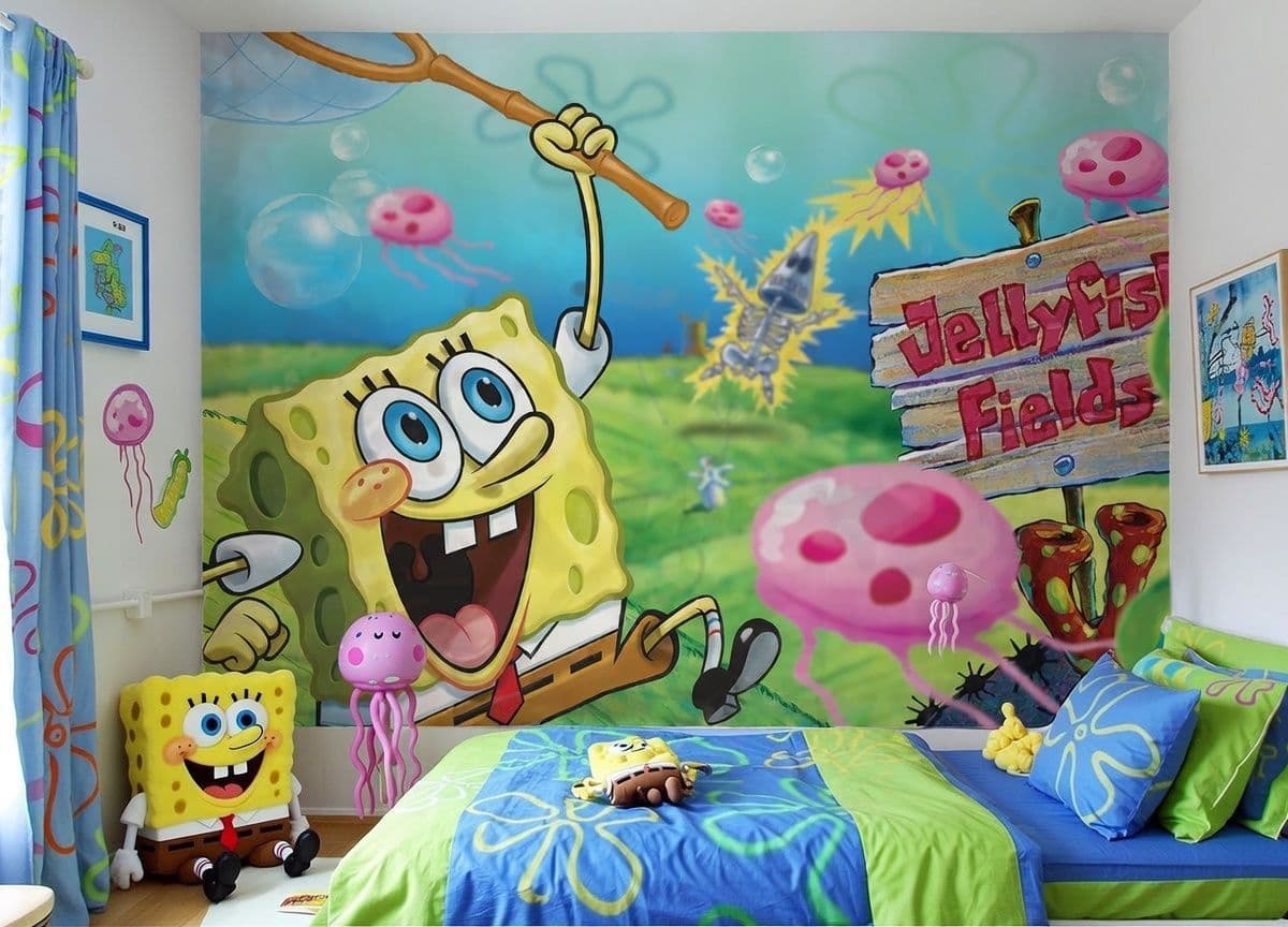 SpongeBob SquarePants Underwater City of Bikini Bottom Photo Wallpaper SpongeBob SquarePants