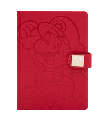 Super Mario Bros Premium Journal lined A5 Hardcover Premium Notebook 