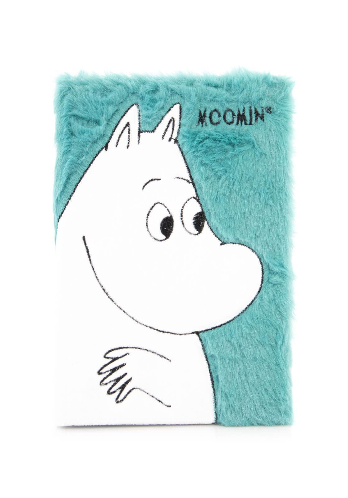 Grindstore Moomin Hardback Faux Fur Lined Journal Notebook 