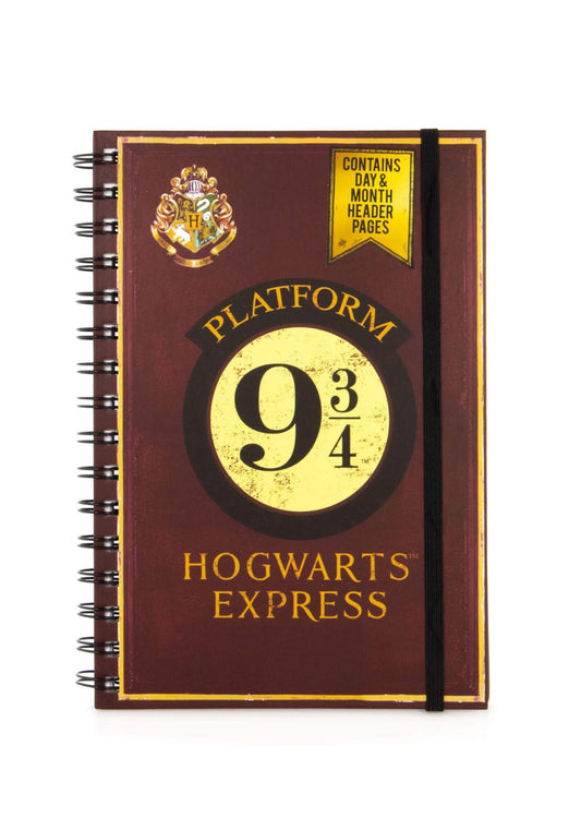 Harry Potter Platform 9 3 by 4 Hardcover school Journal Notebook 