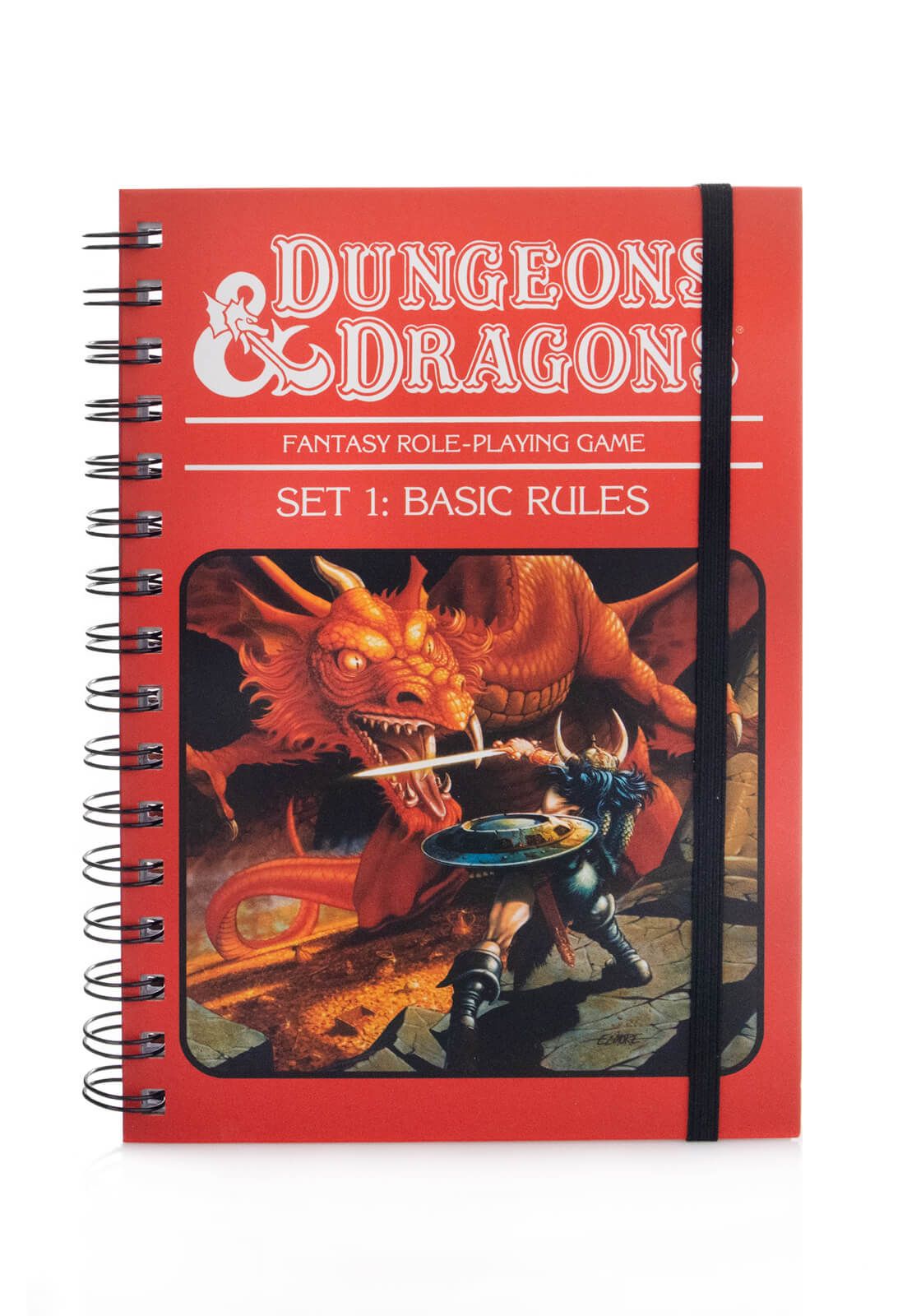 Dungeons and Dragons Basic Rules Lined Notebook 