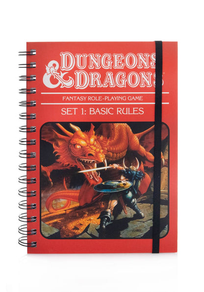 Dungeons and Dragons Basic Rules Lined Notebook 