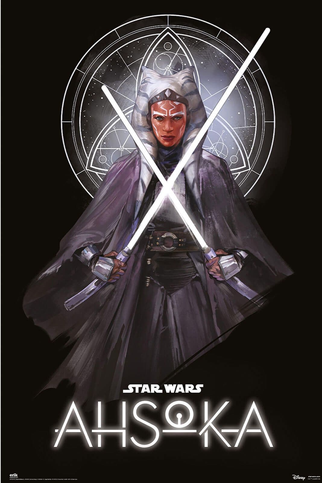 Star Wars Ahsoka Character Poster Star Wars