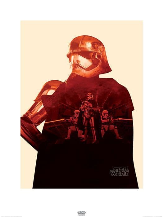 Star Wars Episode VII Captain Phasma Tri Poster Star Wars