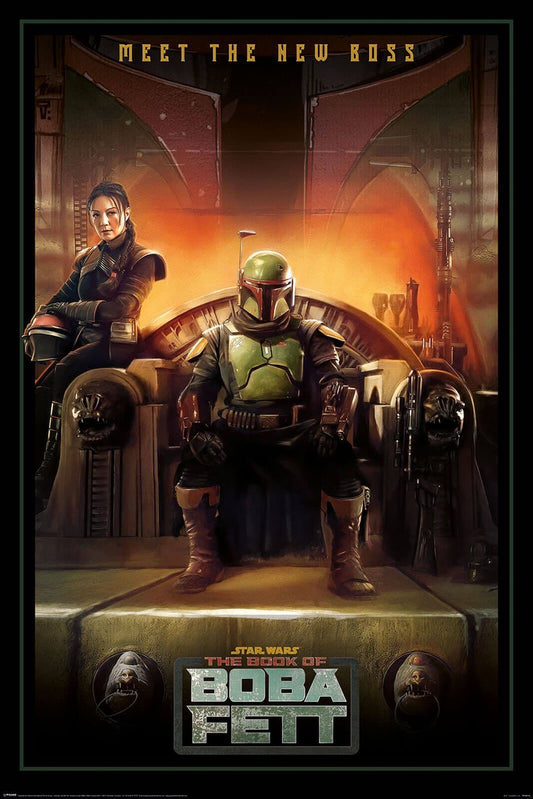 Star Wars The Book Of Boba Fett Meet The New Boss Poster 