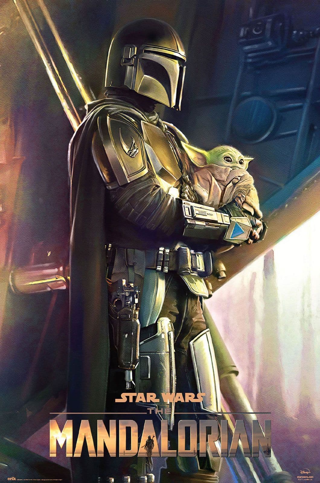 The Mandalorian Clan Of Two Poster Star Wars