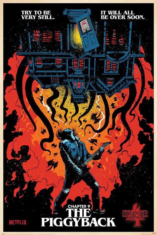 Stranger Things 4 The Piggback Poster 