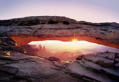 Sunrise in Canyonlands Adult Bedroom Photo Wallpaper (W x H) 368cm x 254cm (144" x 100")
