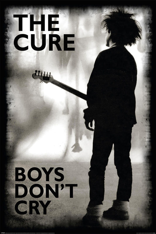 The Cure Boys Don not Cry Poster 