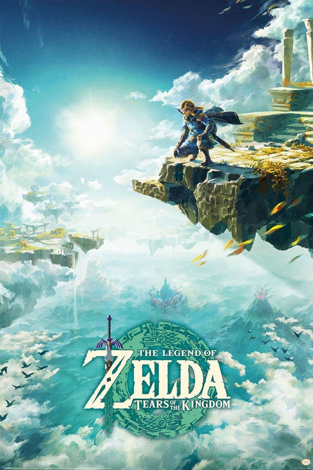 The Legend Of Zelda Tears Of The Kingdom Hyrule Skies Poster 