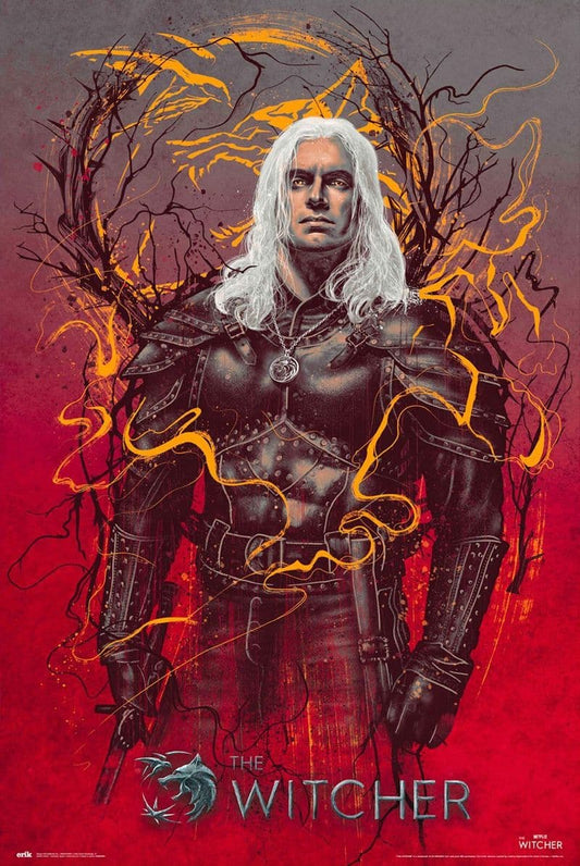 The Witcher 2 Gerald De Rivia Poster 