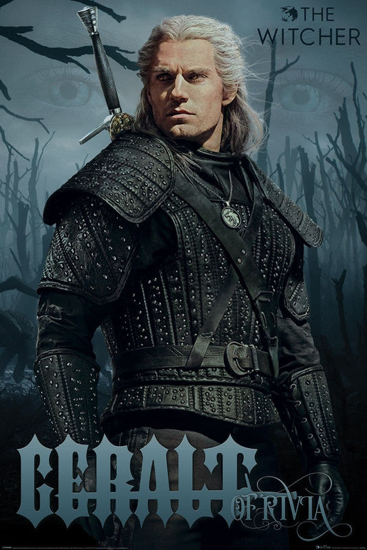 The Witcher Geralt of Rivia Poster Network: Netflix