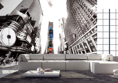 Times Square Vintage New York Street Photo Wallpaper Nice Wall
