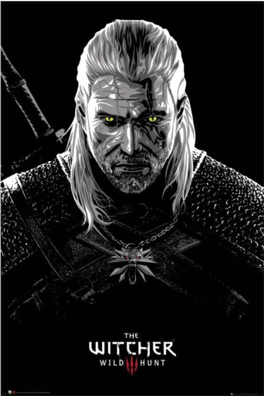 The Witcher Toxicity Poisoning Geralt of Rivia Poster 