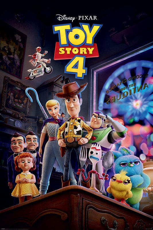 Disney Toy Story 4 Antique Shop Anarchy Poster Disney