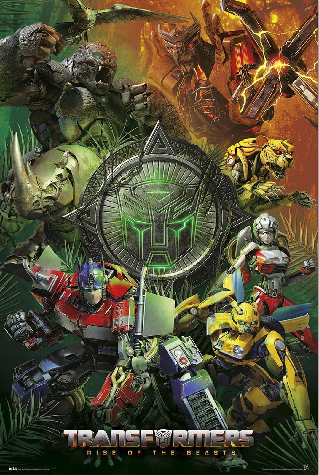 Transformers Rise Of The Beasts Poster Marvel