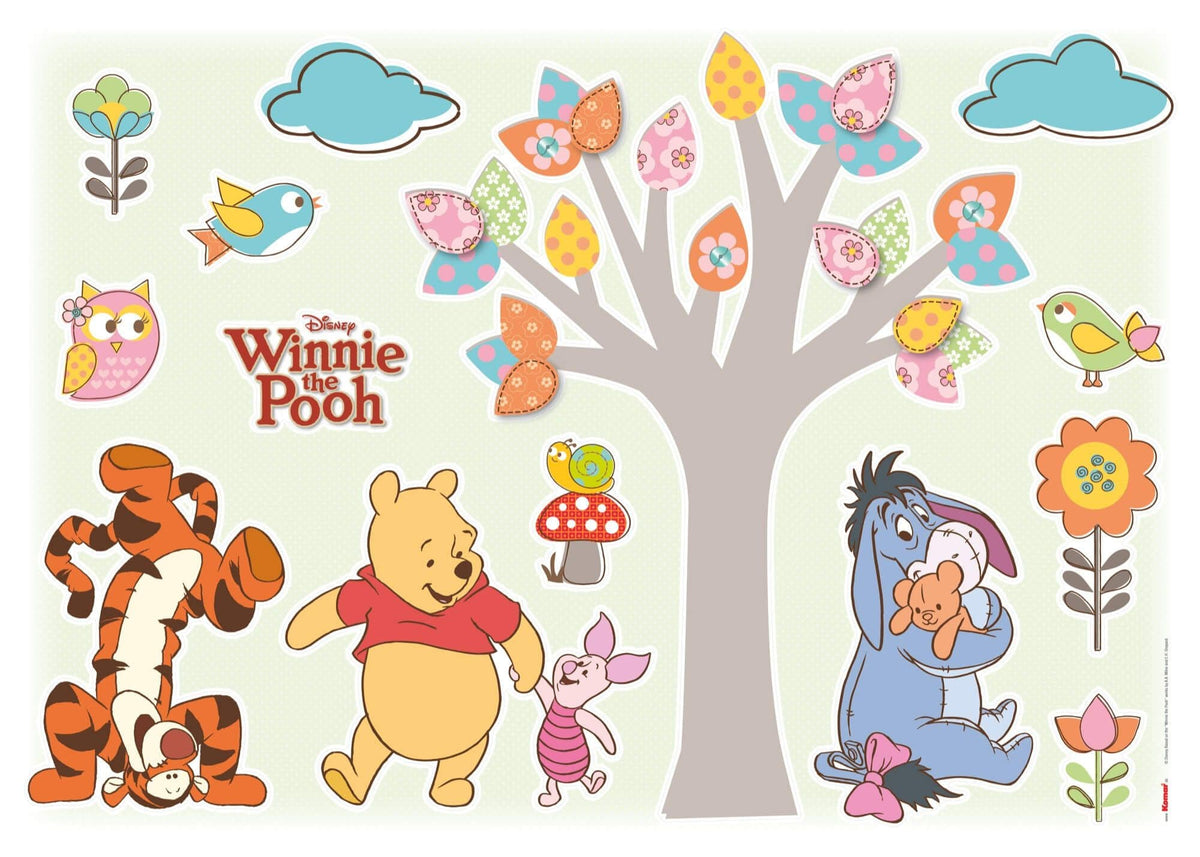 Winnie The Pooh Nature Lovers Wall Stickers Disney