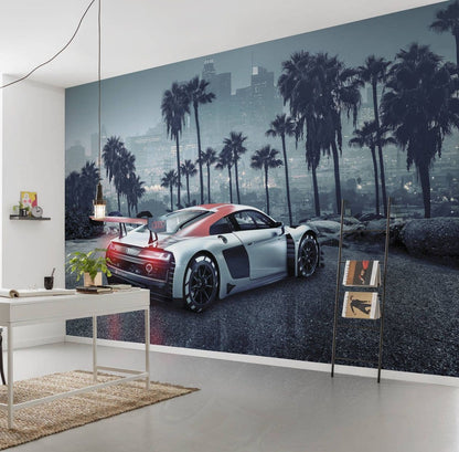 Audi R8 Los Angeles Photo Wallpaper 