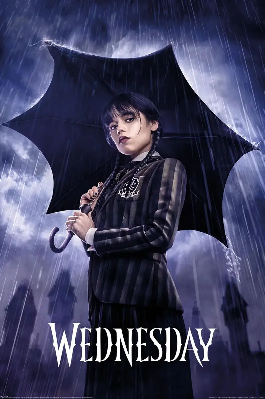 Wednesday Downpour Poster 