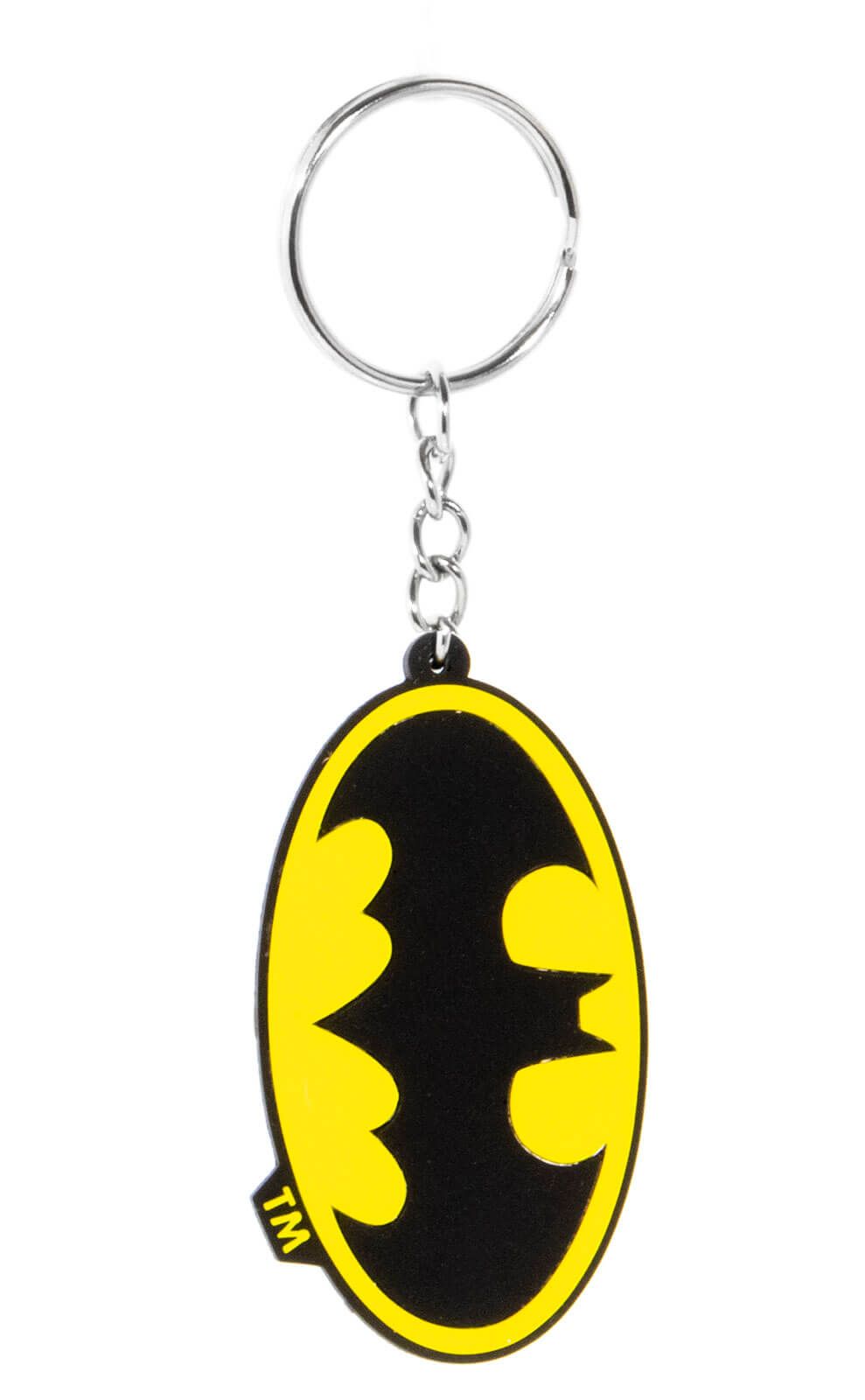 DC Batman Logo Keyring Gifts Under 10 Pounds Keychain DC Comics