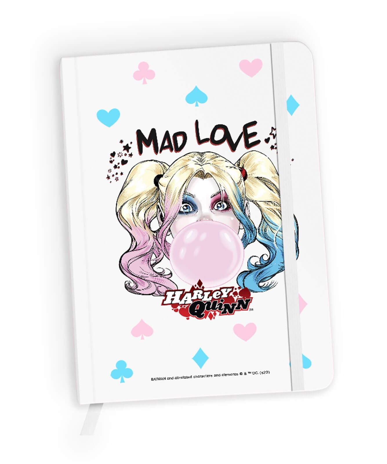 DC comics Diary Harley Quinn Mad Love Film Gifts Hardcover A5 Chequered Notebook DC Comics