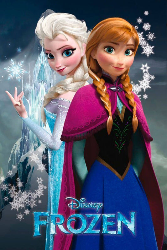 Disney Poster Disney Elsa & Anna 61cm x 91.5cm (24" x 36")